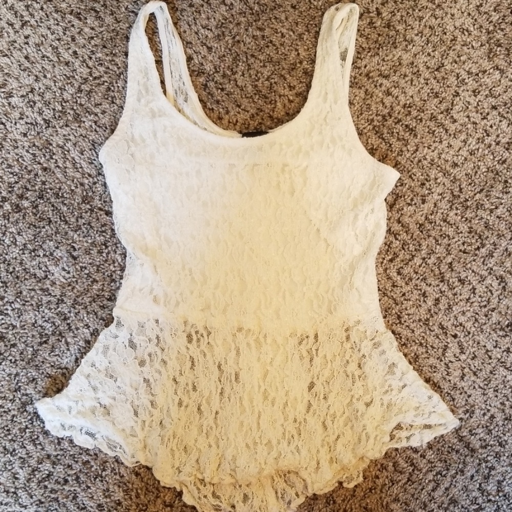 Lacy tank